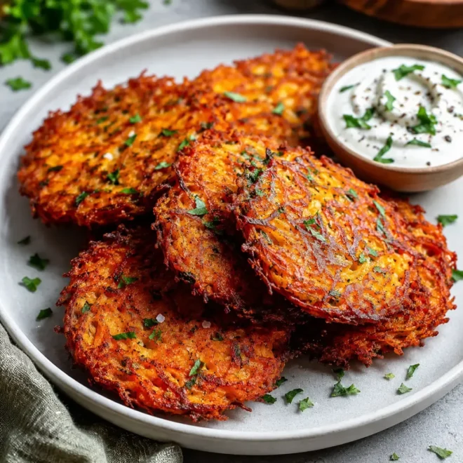 Galettes Croustillantes de Patate Douce : Une Recette Facile et Gourmande