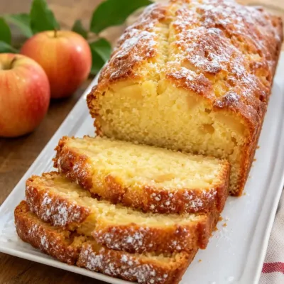Gâteau au Yaourt aux Pommes Moelleux : Recette Facile
