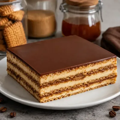 Gâteau Petit Beurre de Grand-Mère au Café