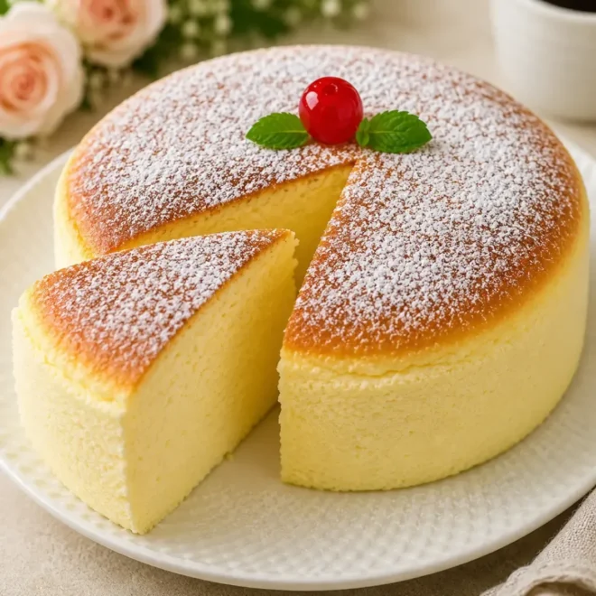 Gâteau Soufflé Japonais : Une Douceur Aérienne qui Fait Fondre les Gourmands