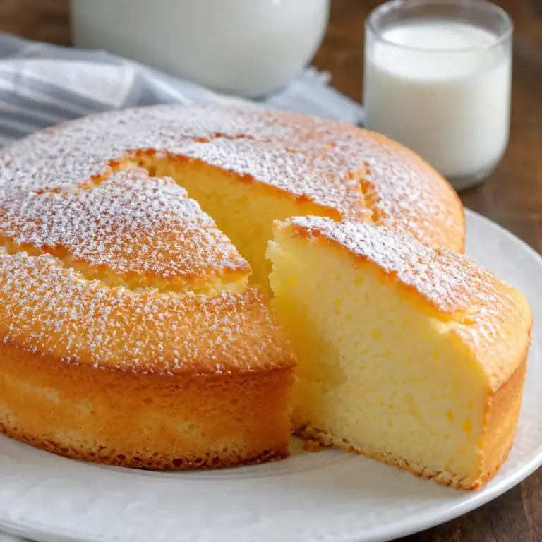 Gâteau Verre de Lait Moelleux et Facile à Réaliser