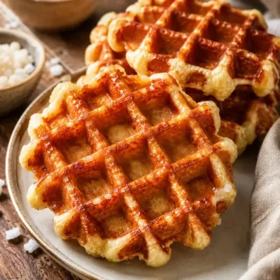 Gaufres Liégeoises Authentiques : Recette Facile