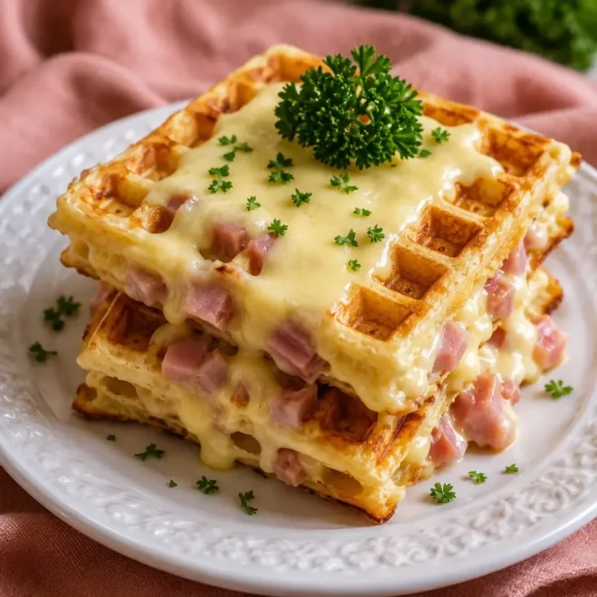 Gaufres Salées Jambon Fromage : La Recette Gourmande et Croustillante