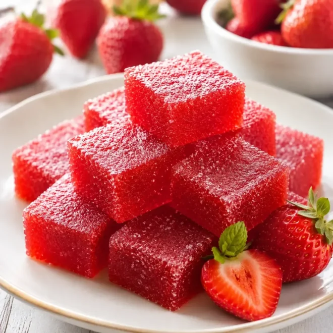 Gelées de fruits à la fraise maison : douces, fraîches et irrésistibles