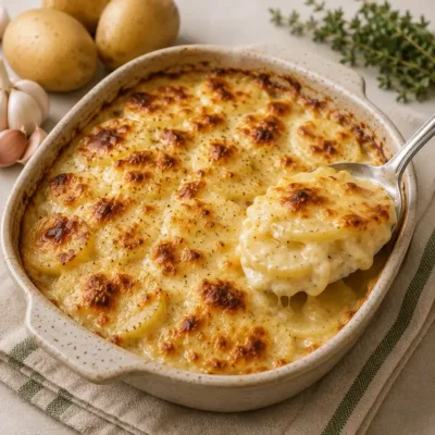 Gratin Dauphinois Traditionnel : Recette Facile