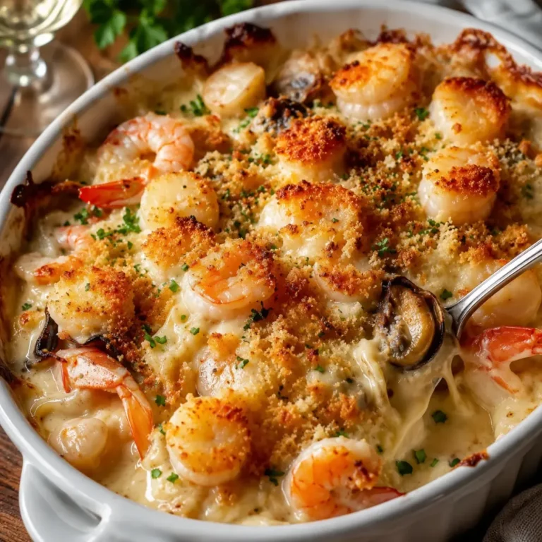 Gratin de Fruits de Mer Raffiné : Élégance et Saveurs