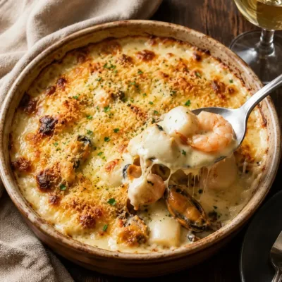 Gratin de Fruits de Mer : Recette Crémeuse et Gourmande