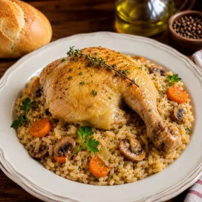 Poule au Riz de la Mère Michèle : Recette Réconfortante
