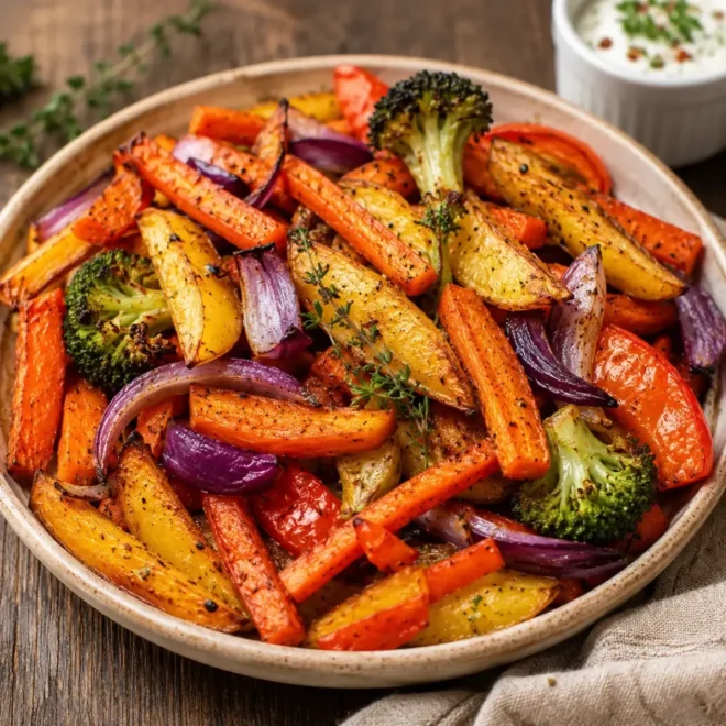Légumes Rôtis à l’Air Fryer : La Recette Facile et Gourmande