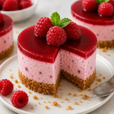 Mini Cheesecakes Framboise Sans Cuisson