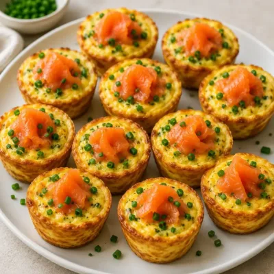Mini Quiches au Saumon Fumé : Élégance et Saveurs