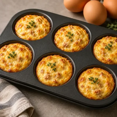 Mini Quiches au Thon et au Fromage : Recette Facile