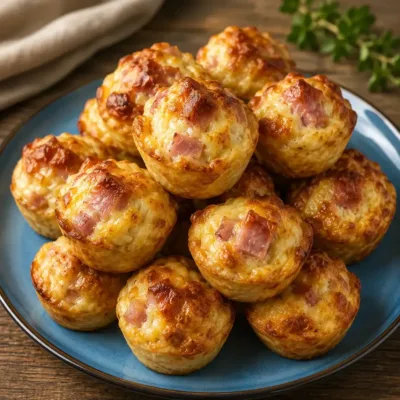 Mini Quiches Jambon Fromage : Recette Facile