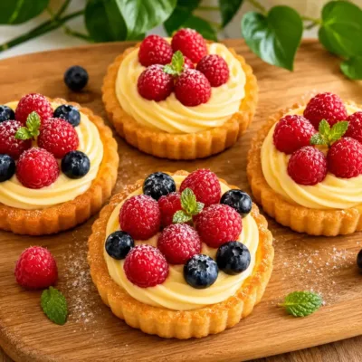 Mini Tartelettes aux Fruits : Élégance et Saveurs