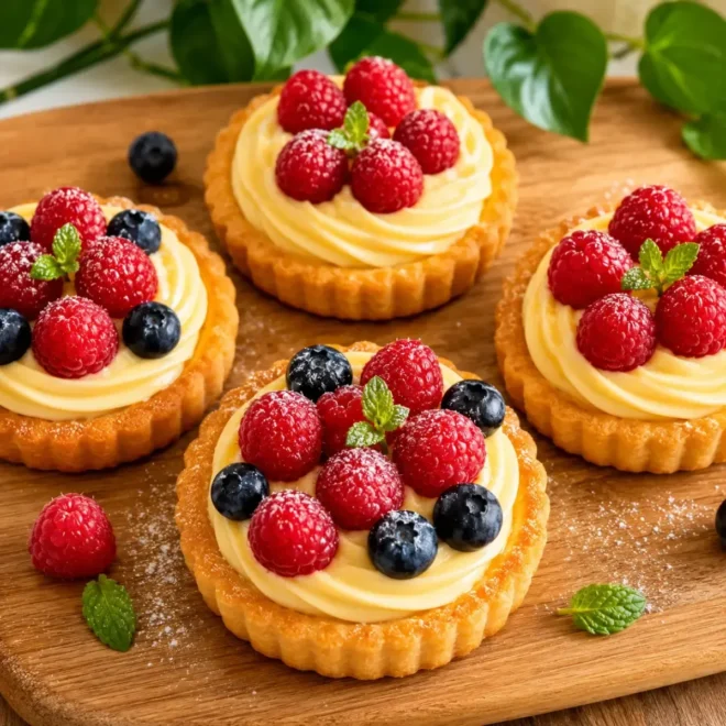 Mini Tartelettes aux Fruits : Élégantes, Colorées et Irrésistibles
