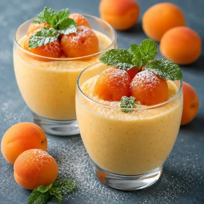 Mousse à l’Abricot Maison : Dessert Léger et Fruité