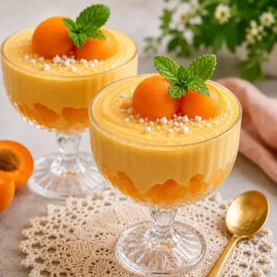 Mousse Légère aux Abricots : Un Délice Fruité