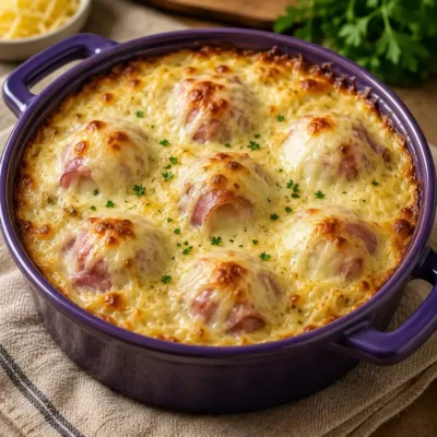 Œufs au Jambon Gratinés à la Béchamel