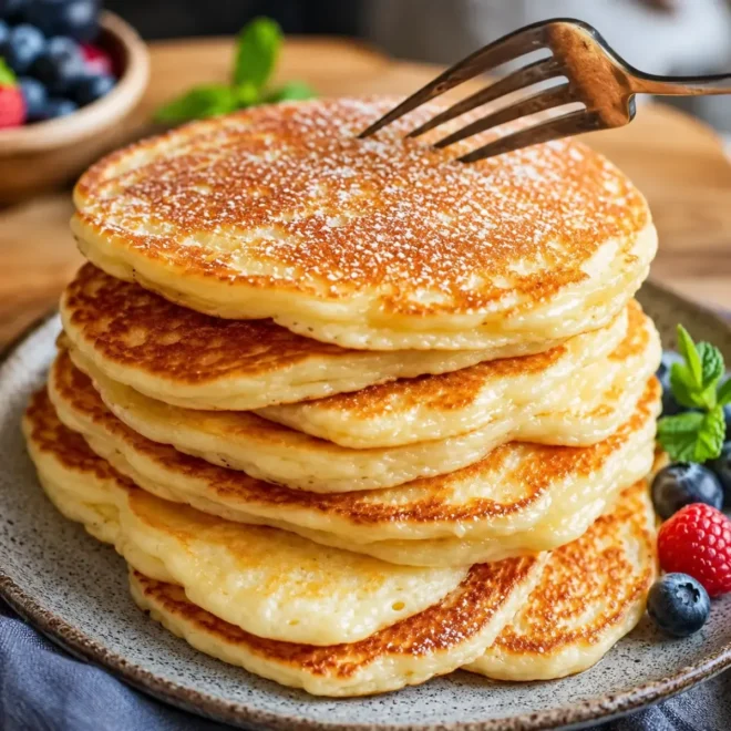 Pancakes au yaourt, légers et moelleux : la recette facile et inratable