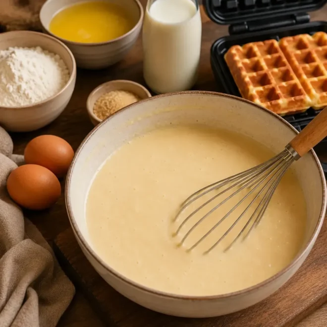 Pâte à Gaufre Cyril Lignac : la Recette Moelleuse et Croustillante