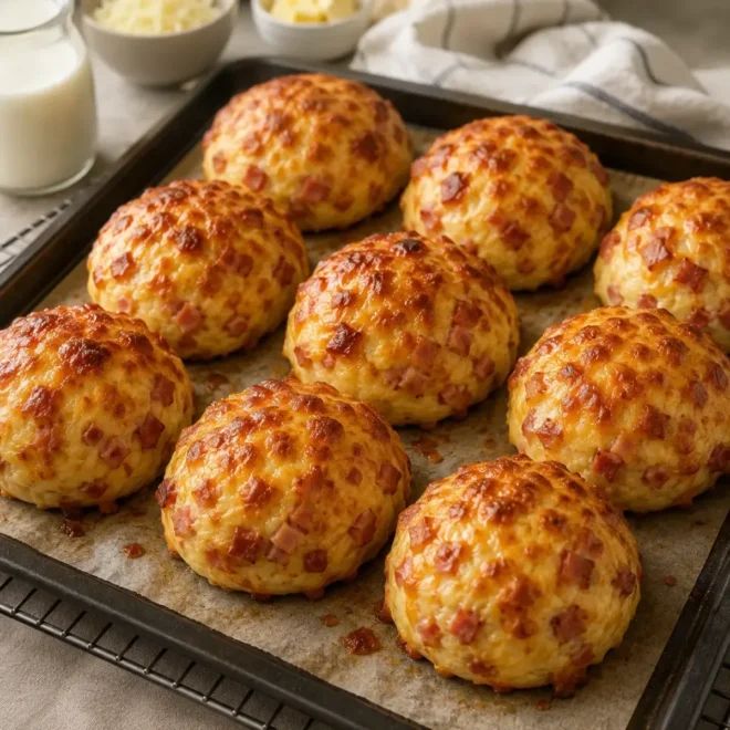 Petits Pains Moelleux au Jambon et au Fromage : La Recette Gourmande à Partager