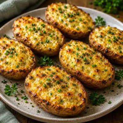 Pommes de Terre Farcies au Fromage : Recette Facile