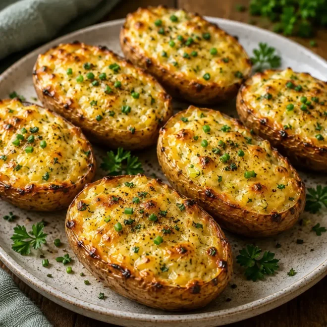 Pommes de Terre Farcies au Fromage : Un Accompagnement Fondant et Irrésistible