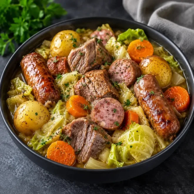 Potée au Chou et aux Saucisses : Le Grand Classique Réconfortant