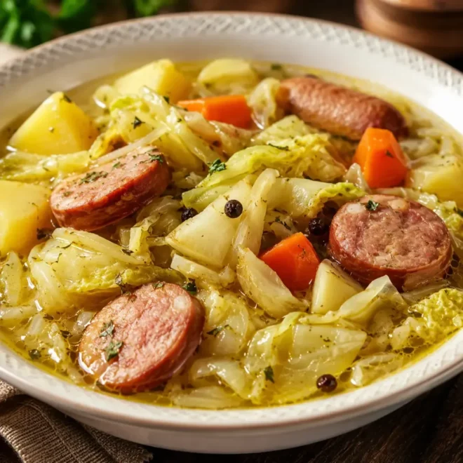 Potée au Chou Vert et Saucisse : Une Recette Traditionnelle Réconfortante