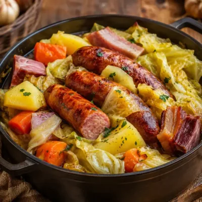 Potée de Saucisses et Chou : Recette Familiale Réconfortante