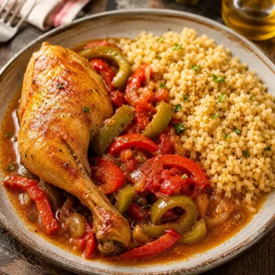 Poulet à la Catalane : Recette Méditerranéenne Savoureuse