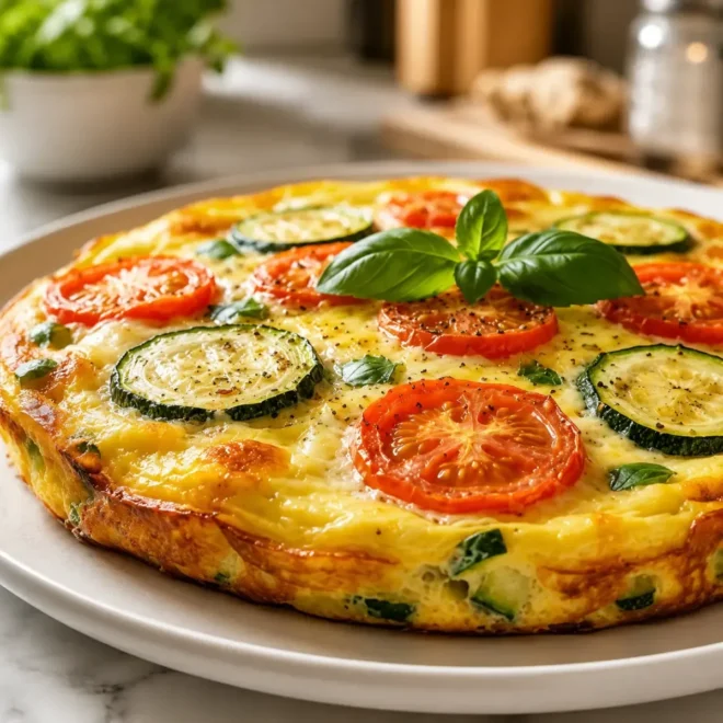 rittata aux courgettes et tomates : la recette facile, moelleuse et savoureuse