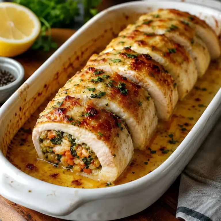 Rouleau de Poisson au Four : Une Recette Savoureuse et Légère
