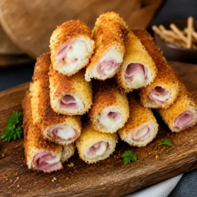 Rouleaux de pain de mie jambon-fromage, apéro : la recette facile et croustillante