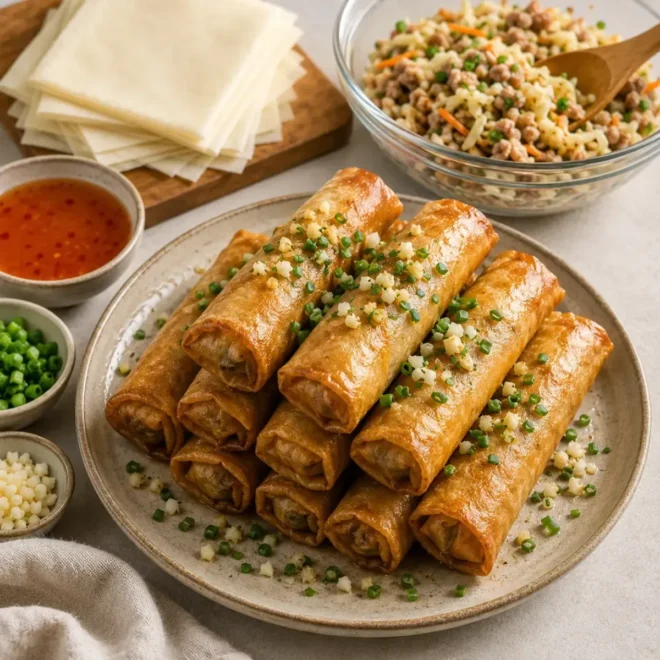 Rouleaux de Printemps Croustillants au Porc et aux Légumes : La Recette Maison Inratable