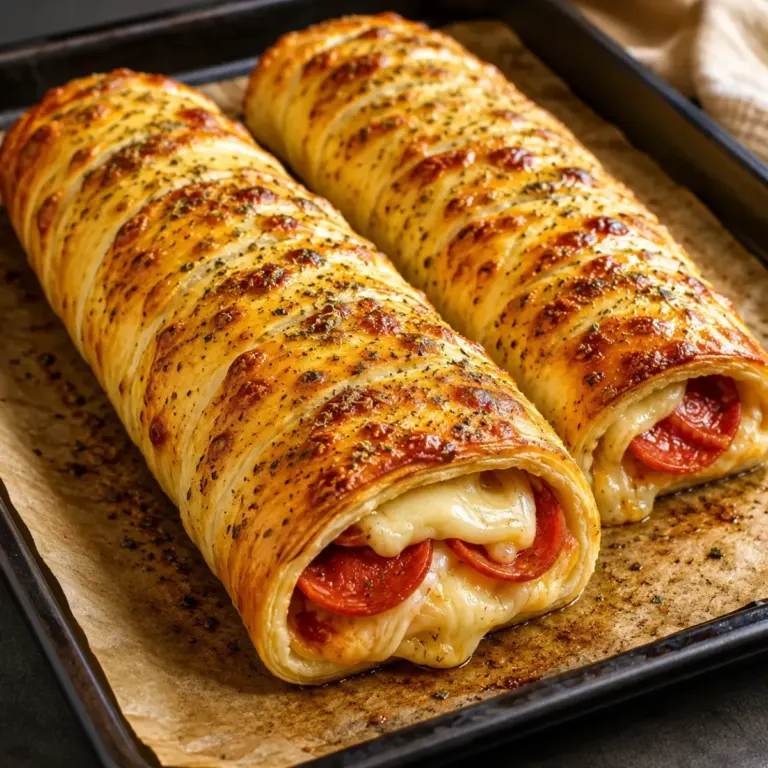 Roulés Feuilletés au Pepperoni et au Fromage : La Recette Facile et Gourmande