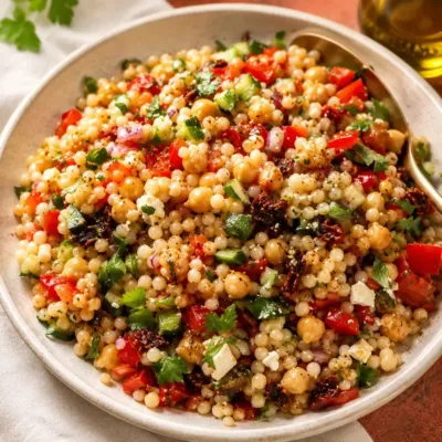 Salade de Perles Fraîche et Colorée : Recette Été