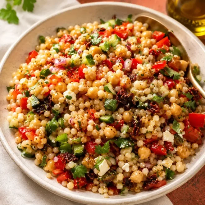 Salade de Perles Fraîche et Colorée : La Recette Facile de l’Été
