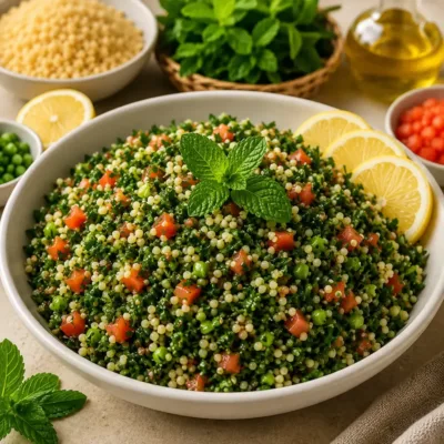 Recette Tabboulé Maison Traditionnel au Persil