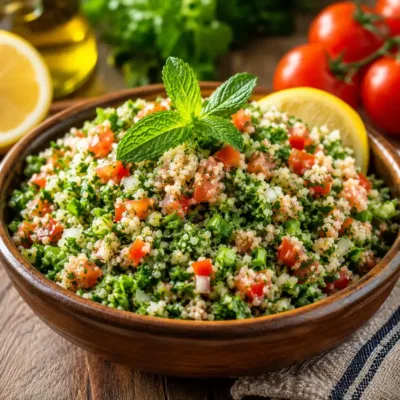 Taboulé Libanais : Recette Fraîche et Authentique