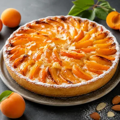 Tarte Abricots et Amandes