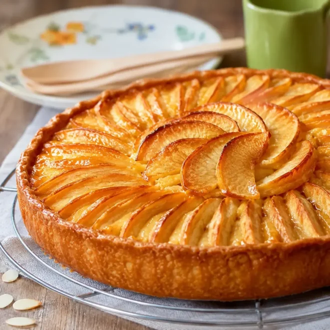 Tarte aux pommes amandine : la recette facile, fondante et gourmande