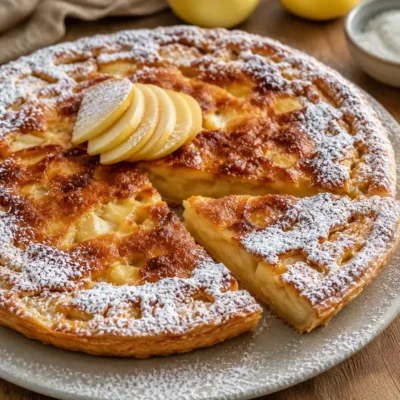 Tarte Normande aux Pommes : Un Délice Fondant
