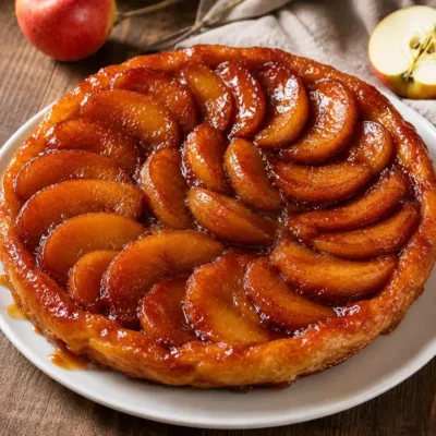 Tarte Tatin aux Pommes Caramélisées : Recette Facile