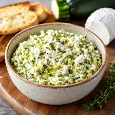 Tartinade de Courgette au Chèvre : Fraîcheur et Gourmandise