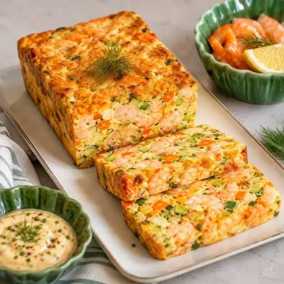 Terrine de Crevettes aux Petits Légumes