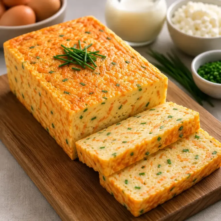 Terrine de Fromage Blanc, Cheddar et Ciboulette : Une Recette Légère et Savoureuse