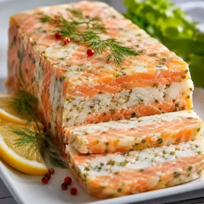 Terrine de Poisson au Saumon et Cabillaud