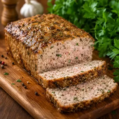 Terrine de Porc Maison aux Herbes