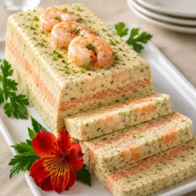 Terrine de Saumon et Crevettes : Élégance en Cuisine